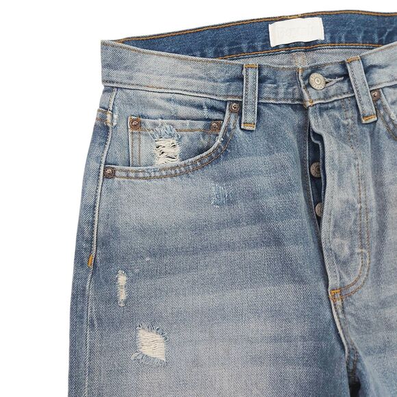 Boyish by Her Billy Jeans Womens 25 Easy Rider Button Fly Distressed Retro Y2K - Picture 4 of 13